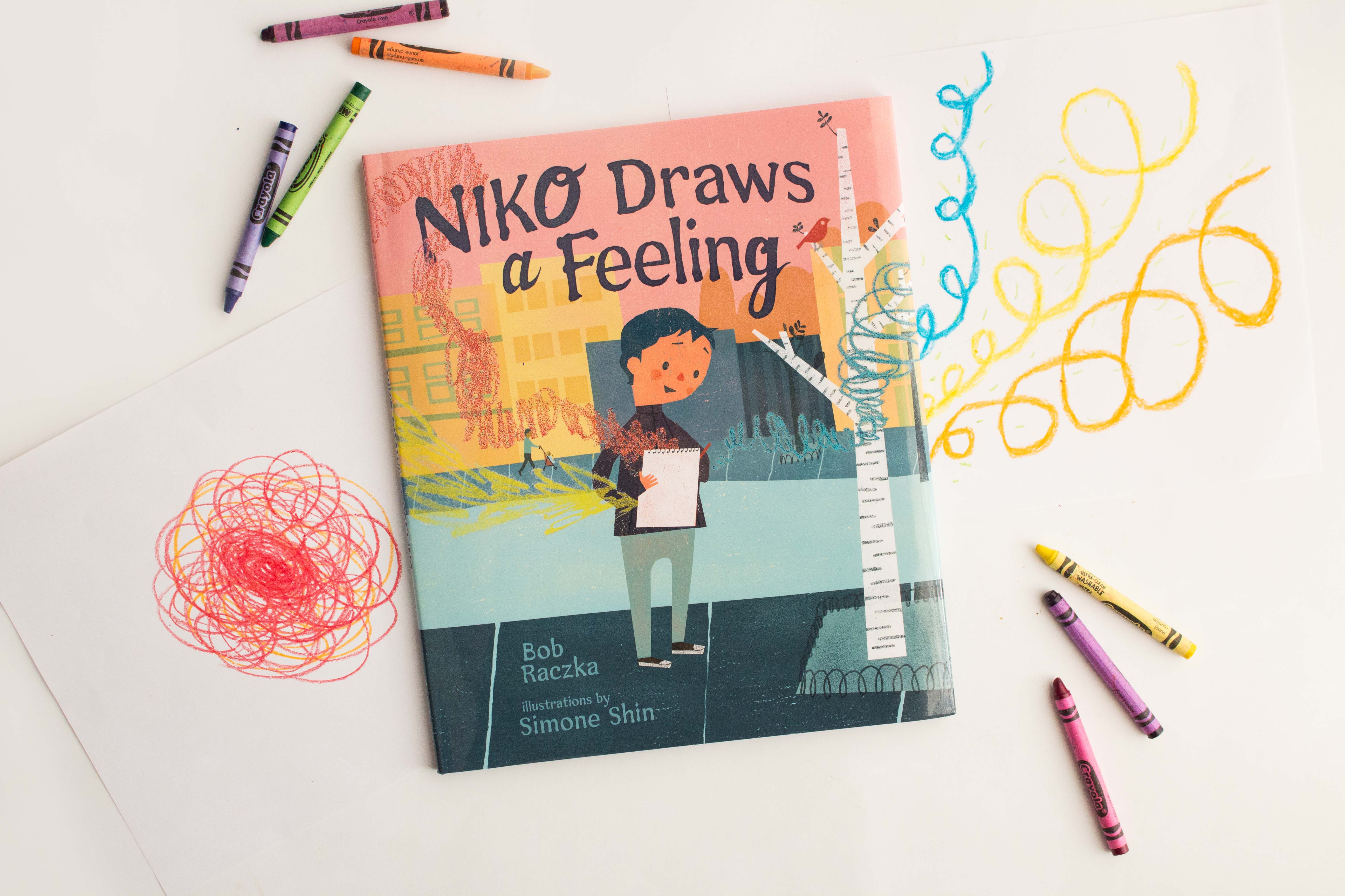 Abstract Art for Kids and "Niko Draws a Feeling" · Book Nerd Mommy