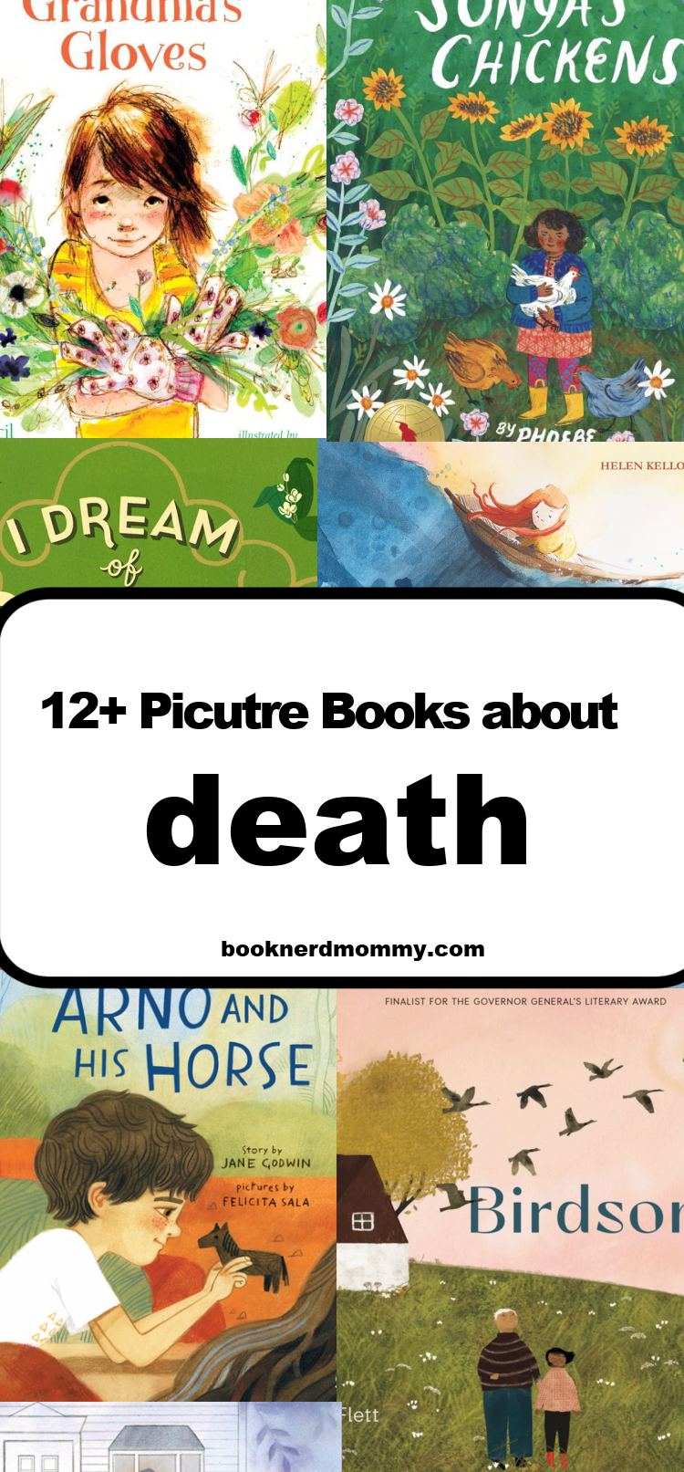 12+ Wonderful Picture Books About Death for Kids · Book Nerd Mommy