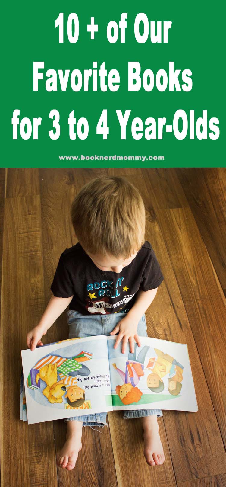 10+ of our Favorite Books for 3 to 4 year-olds. · Book Nerd Mommy