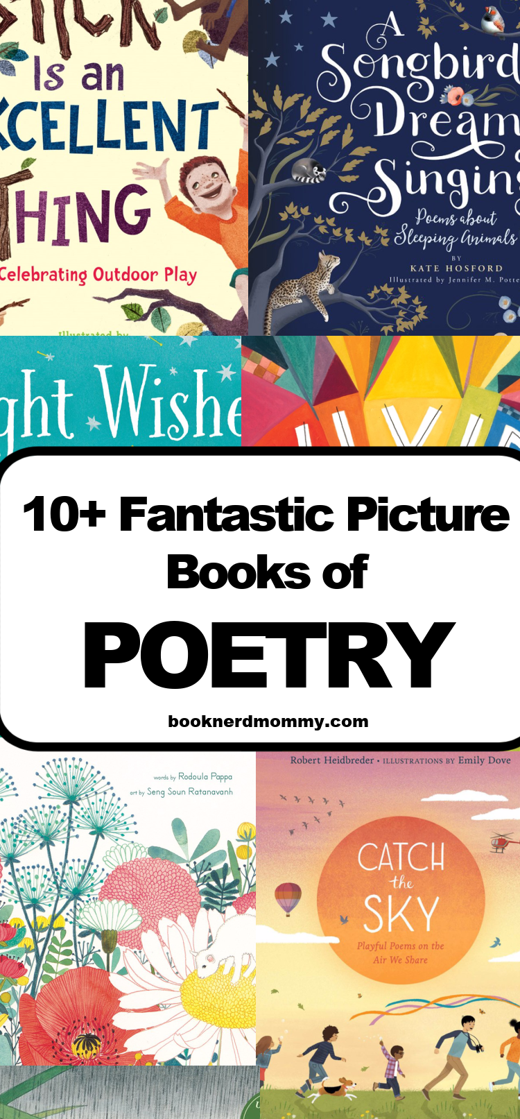 10+ Fantastic Picture Books Of Poetry For Young Children · Book Nerd Mommy